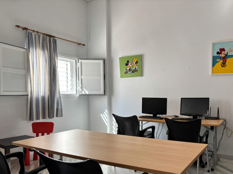 Aula de formación y apoyo